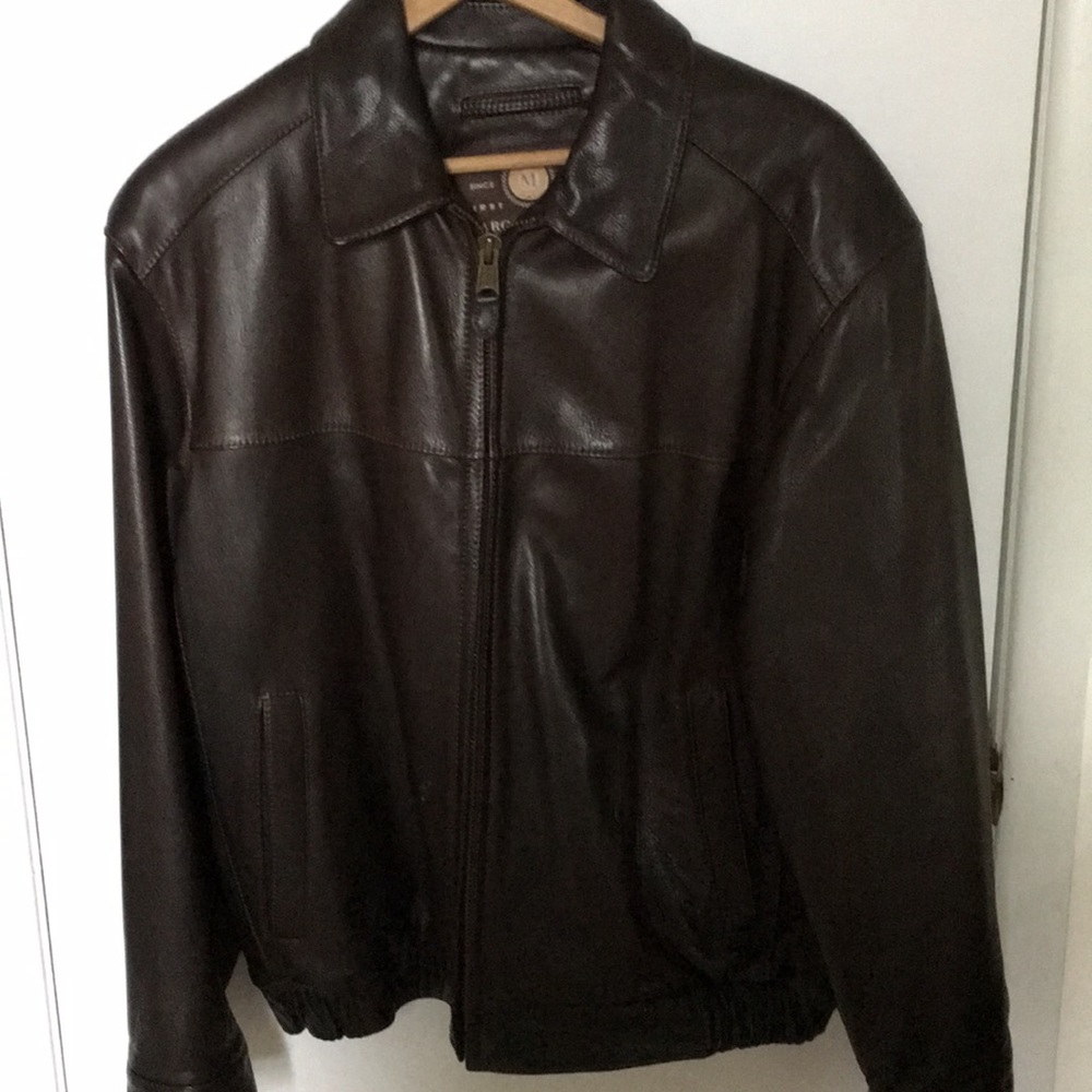 Marc New York Leather Men's Jacket (L) - Picture 2 of 8